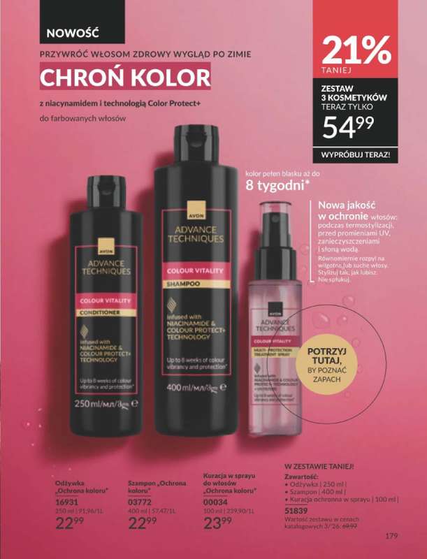 AVON - gazetka promocyjna Katalog Marzec 2026 od soboty 28.02 do wtorku 31.03 - strona 179