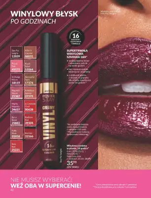 AVON - gazetka promocyjna Katalog Marzec 2026 od soboty 28.02 do wtorku 31.03 - strona 42