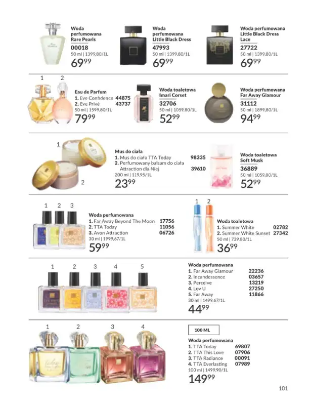 AVON - gazetka promocyjna Katalog Marzec 2026 od soboty 28.02 do wtorku 31.03 - strona 101