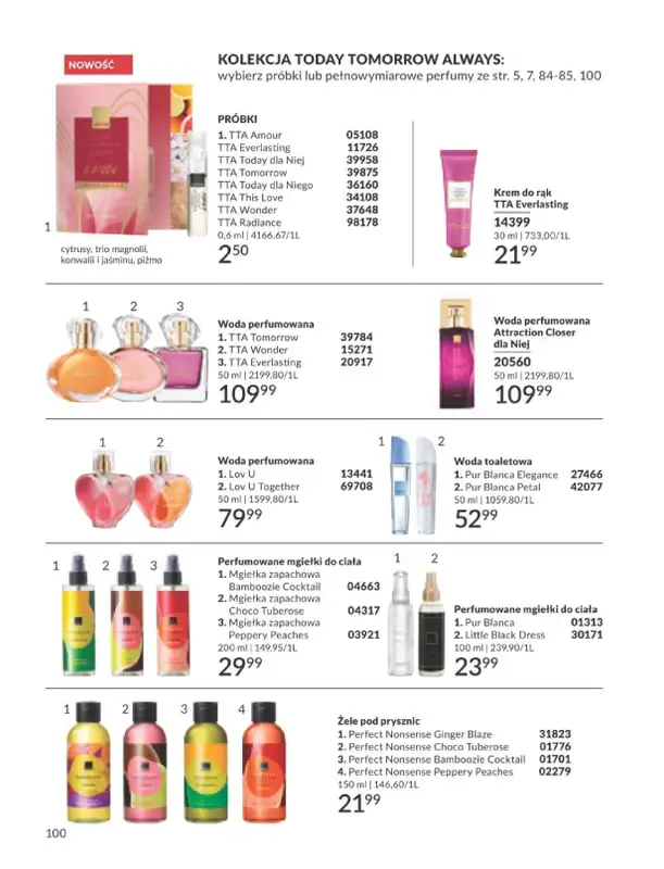 AVON - gazetka promocyjna Katalog Marzec 2026 od soboty 28.02 do wtorku 31.03 - strona 100