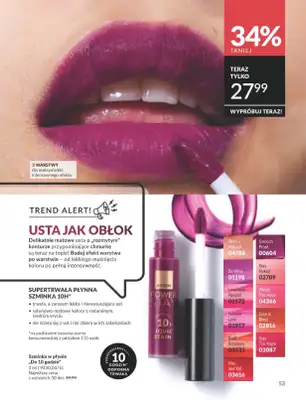 AVON - gazetka promocyjna Katalog Marzec 2026 od soboty 28.02 do wtorku 31.03 - strona 53