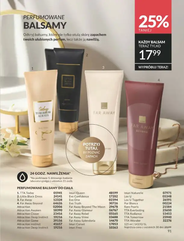 AVON - gazetka promocyjna Katalog Marzec 2026 od soboty 28.02 do wtorku 31.03 - strona 91