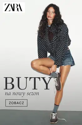 Zara - gazetka promocyjna Buty na nowy sezon od piątku 27.02 