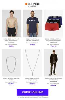 Lounge by Zalando - gazetka promocyjna Do -79% DIESEL od piątku 27.02 do niedzieli 01.03 - strona 5