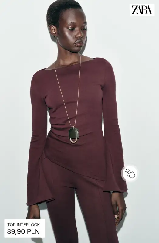 Zara - gazetka promocyjna Stylowe topy damskie od soboty 28.02  - strona 9