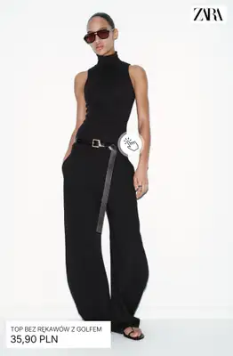 Zara - gazetka promocyjna Stylowe topy damskie od soboty 28.02  - strona 6