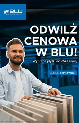 Blu Salony Łazienek - gazetka promocyjna Promocja miesięczna od niedzieli 01.03 do wtorku 31.03
