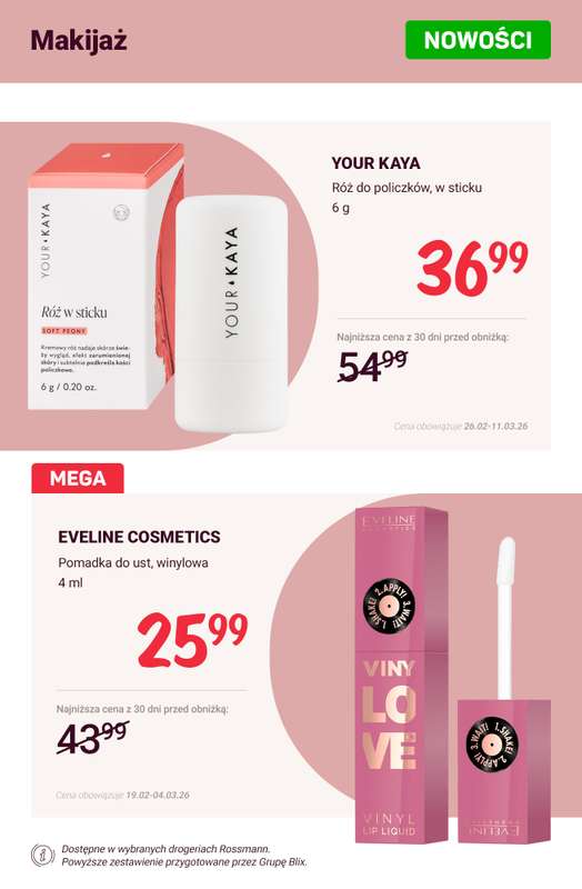 Rossmann - gazetka promocyjna Nowości na promocji! od soboty 28.02 do środy 04.03 - strona 9