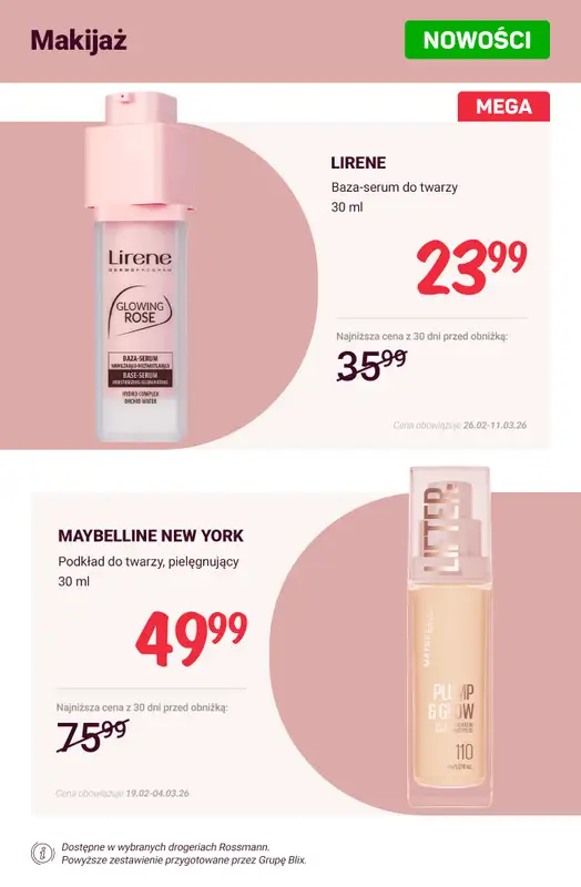 Rossmann - gazetka promocyjna Nowości na promocji! od soboty 28.02 do środy 04.03 - strona 6