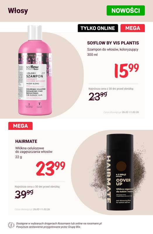 Rossmann - gazetka promocyjna Nowości na promocji! od soboty 28.02 do środy 04.03 - strona 12