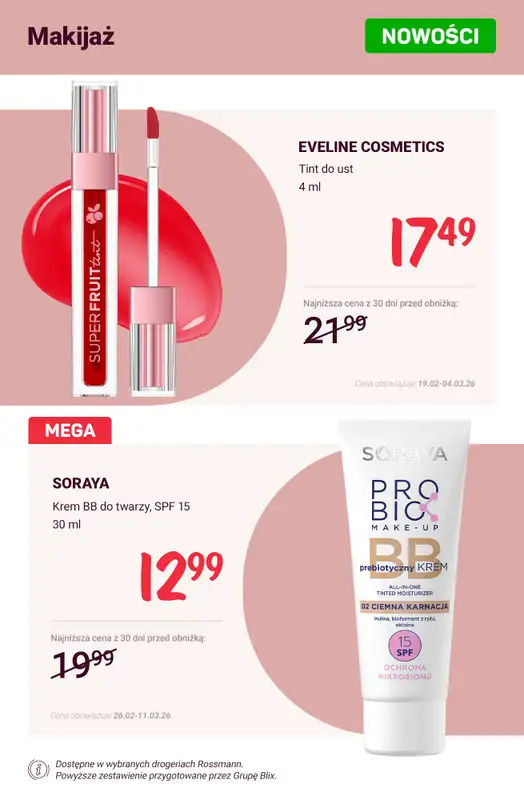 Rossmann - gazetka promocyjna Nowości na promocji! od soboty 28.02 do środy 04.03 - strona 8