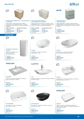 Blu Salony Łazienek - gazetka promocyjna Gazetka promocyjna od niedzieli 01.03 do wtorku 30.06 - strona 15
