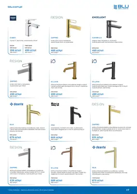 Blu Salony Łazienek - gazetka promocyjna Gazetka promocyjna od niedzieli 01.03 do wtorku 30.06 - strona 17