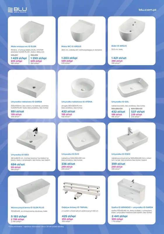 Blu Salony Łazienek - gazetka promocyjna Gazetka promocyjna od niedzieli 01.03 do wtorku 30.06 - strona 26