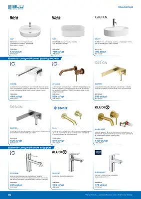 Blu Salony Łazienek - gazetka promocyjna Gazetka promocyjna od niedzieli 01.03 do wtorku 30.06 - strona 16