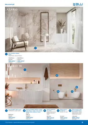 Blu Salony Łazienek - gazetka promocyjna Gazetka promocyjna od niedzieli 01.03 do wtorku 30.06 - strona 3