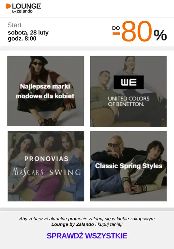 Lounge by Zalando - gazetka promocyjna Do -80% promocje na wybrane marki na WEEKEND! od soboty 28.02  - strona 10