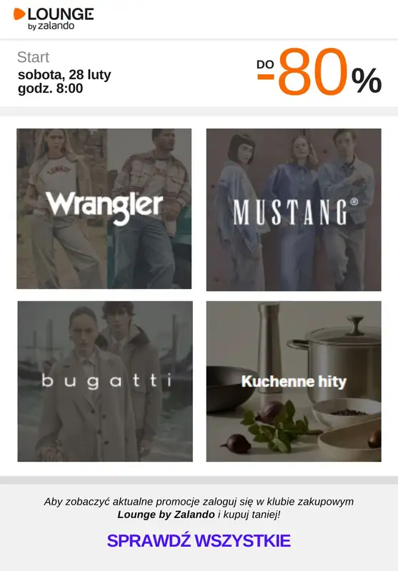 Lounge by Zalando - gazetka promocyjna Do -80% promocje na wybrane marki na WEEKEND! od soboty 28.02  - strona 4
