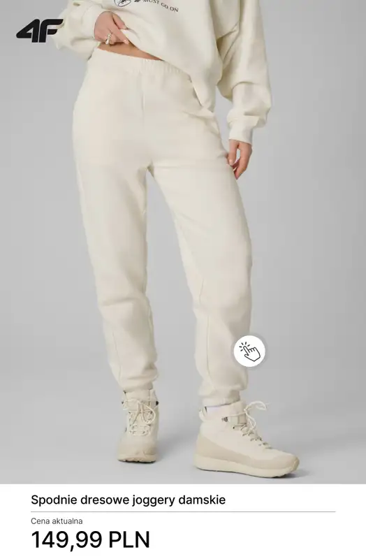 4F - gazetka promocyjna Wygodne komplety dresowe dla niej od piątku 27.02  - strona 15