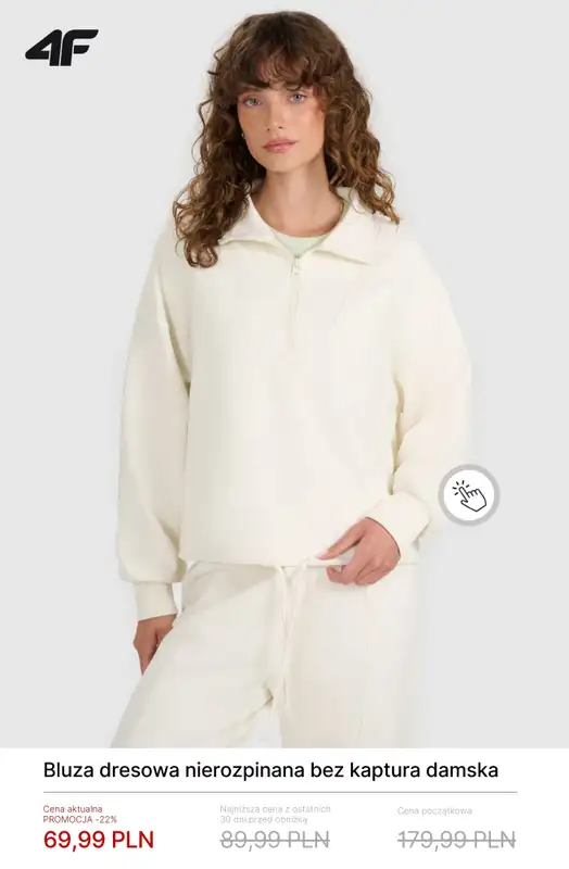 4F - gazetka promocyjna Wygodne komplety dresowe dla niej od piątku 27.02  - strona 4