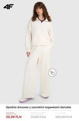 4F - gazetka promocyjna Wygodne komplety dresowe dla niej od piątku 27.02  - strona 5