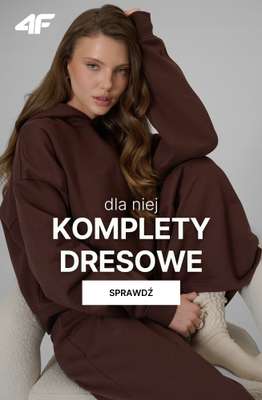 4F - gazetka promocyjna Wygodne komplety dresowe dla niej od piątku 27.02 