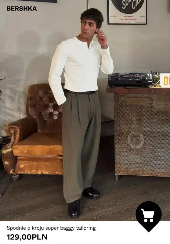 Bershka - gazetka promocyjna Best sellers - odzież męska od niedzieli 01.03  - strona 8