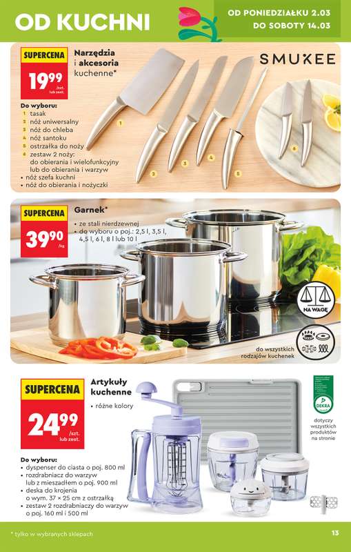 Biedronka - gazetka promocyjna Hity i inspiracje, od 28.02 od soboty 28.02 do środy 18.03 - strona 15