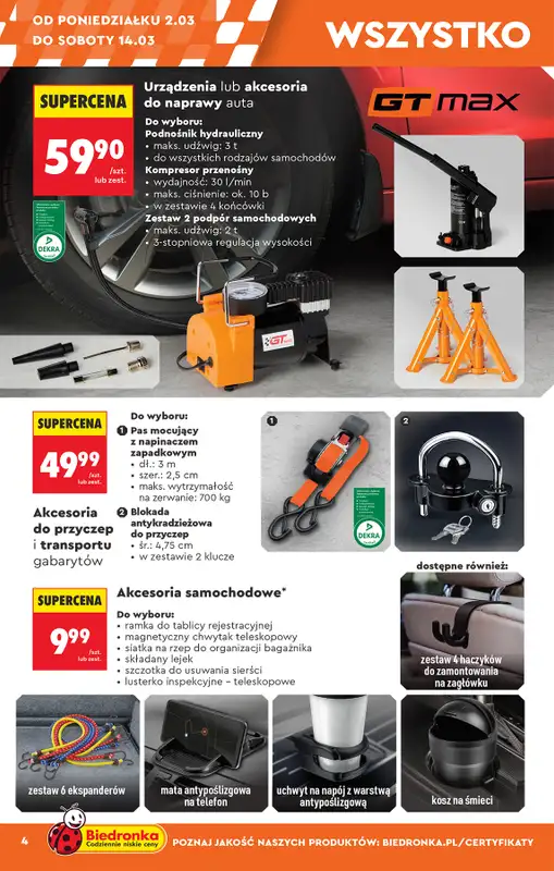 Biedronka - gazetka promocyjna Hity i inspiracje, od 28.02 od soboty 28.02 do środy 18.03 - strona 6