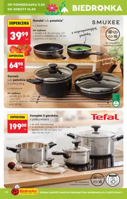 Biedronka - gazetka promocyjna Hity i inspiracje, od 28.02 od soboty 28.02 do środy 18.03 - strona 14