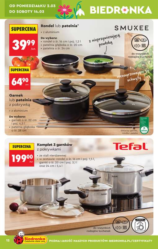 Biedronka - gazetka promocyjna Hity i inspiracje, od 28.02 od soboty 28.02 do środy 18.03 - strona 14