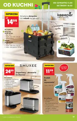 Biedronka - gazetka promocyjna Hity i inspiracje, od 28.02 od soboty 28.02 do środy 18.03 - strona 31