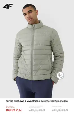 4F - gazetka promocyjna Kurtki przejściowe męskie od soboty 28.02  - strona 7