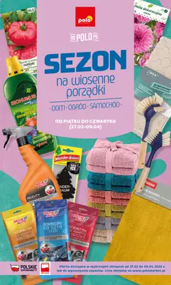 POLOmarket - gazetka promocyjna Katalog Sezon na wiosenne porządki od piątku 27.02 do czwartku 09.04
