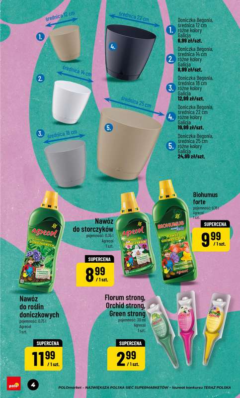 POLOmarket - gazetka promocyjna Katalog Sezon na wiosenne porządki od piątku 27.02 do czwartku 09.04 - strona 4