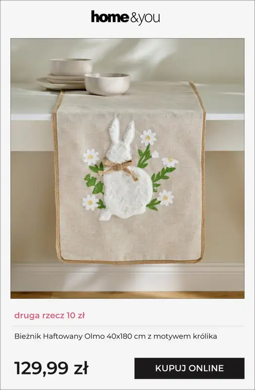 home&you - gazetka promocyjna Kolekcja: Naturalna Wielkanoc od piątku 27.02 do wtorku 03.03 - strona 7