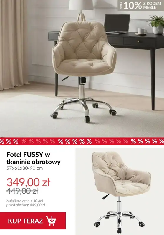 Homla - gazetka promocyjna Extra -10% na meble od piątku 27.02  - strona 8