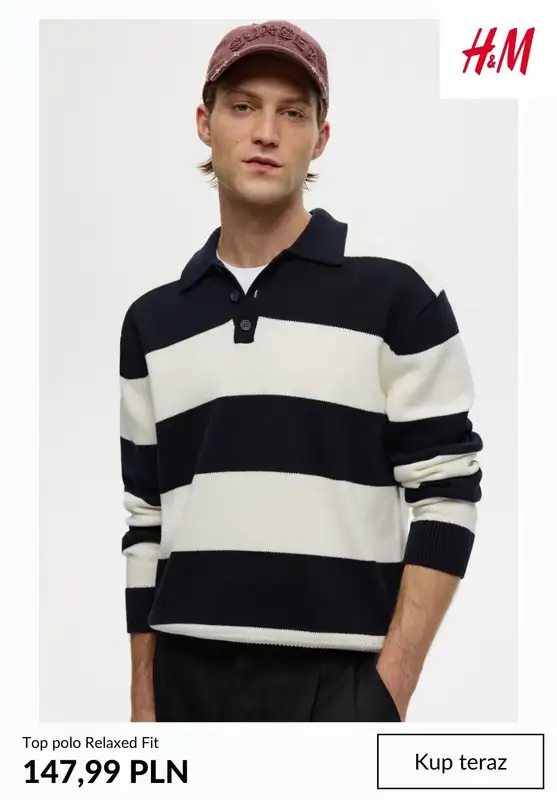 H&M - gazetka promocyjna Męskie swetry od niedzieli 01.03  - strona 5