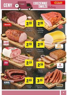 Gram Market - gazetka promocyjna Gazetka od środy 04.03 do wtorku 10.03 - strona 4