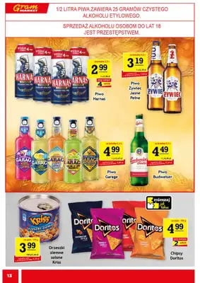 Gram Market - gazetka promocyjna Gazetka od środy 04.03 do wtorku 10.03 - strona 13