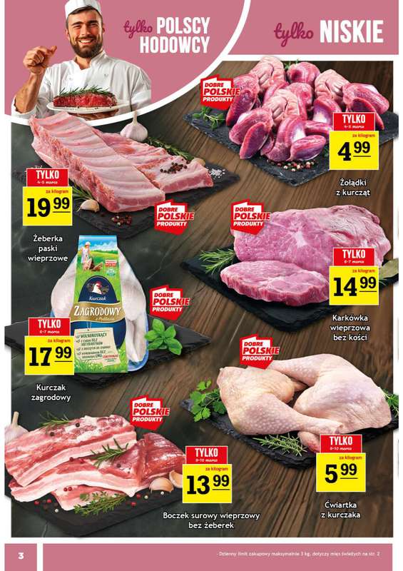 Gram Market - gazetka promocyjna Gazetka od środy 04.03 do wtorku 10.03 - strona 3