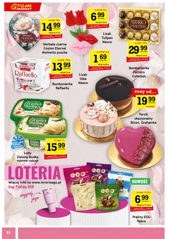 Gram Market - gazetka promocyjna Gazetka od środy 04.03 do wtorku 10.03 - strona 11