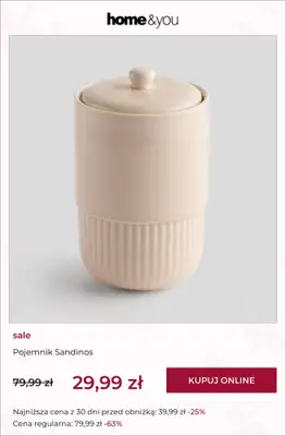 home&you - gazetka promocyjna SALE do 39,99 zł od soboty 28.02  - strona 7