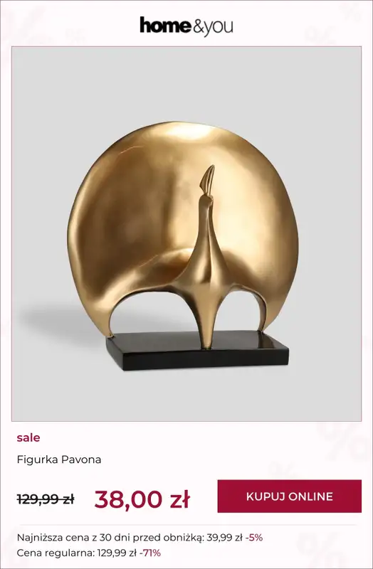 home&you - gazetka promocyjna SALE do 39,99 zł od soboty 28.02  - strona 4