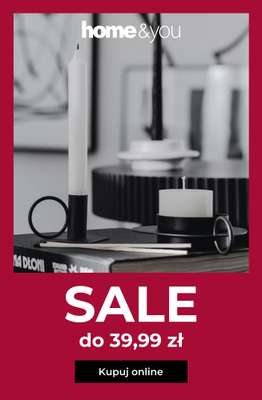 home&you - gazetka promocyjna SALE do 39,99 zł od soboty 28.02 