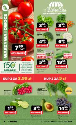Netto - gazetka promocyjna Gazetka  do soboty 07.03 - strona 4