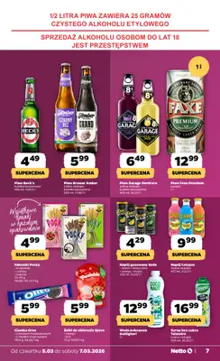 Netto - gazetka promocyjna Gazetka  do soboty 07.03 - strona 7