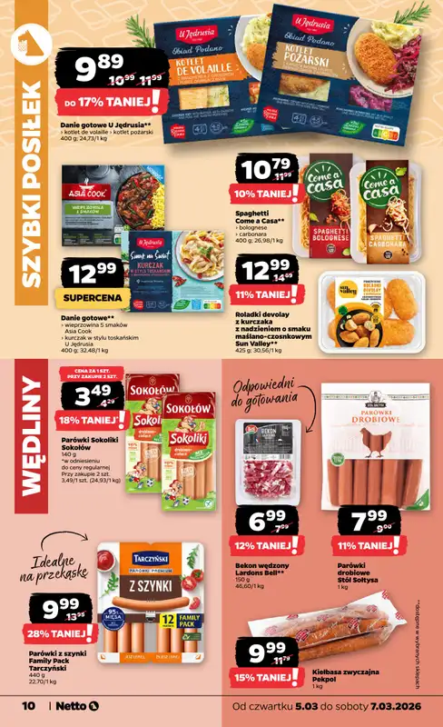 Netto - gazetka promocyjna Gazetka  do soboty 07.03 - strona 10