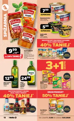 Netto - gazetka promocyjna Gazetka  do soboty 07.03 - strona 12