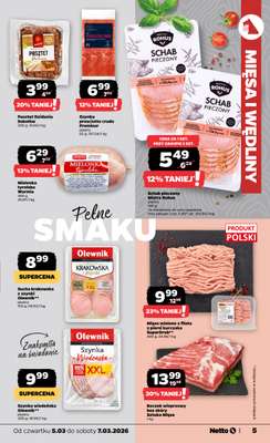 Netto - gazetka promocyjna Gazetka  do soboty 07.03 - strona 5